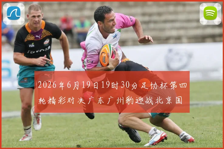 2026年6月19日19时30分足协杯第四轮精彩对决广东广州豹迎战北京国安